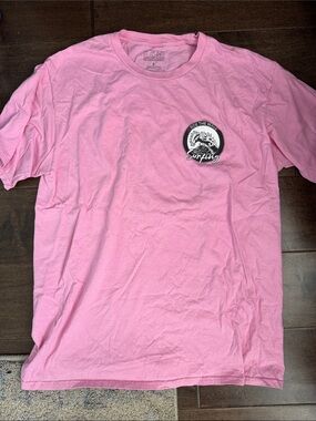 Pink Surfing Graphic Short Sleeve Tee - Men